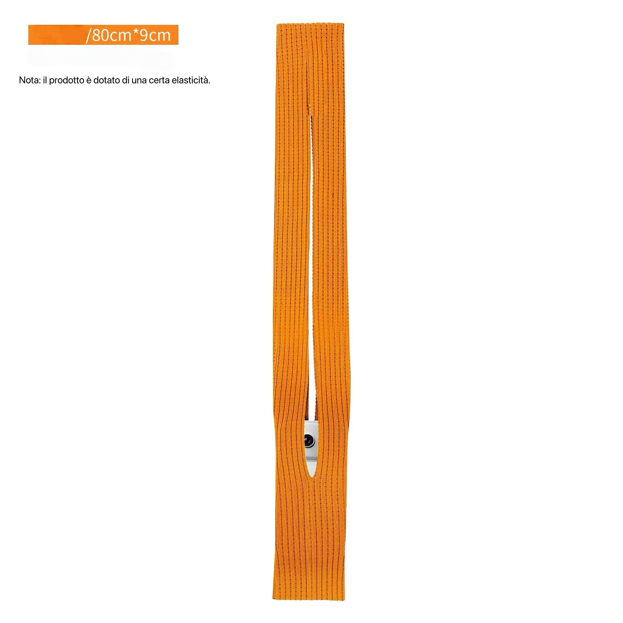 Porta Smartphone a Tracolla in Maglia | 8 Colori | 80×9 cm Arancione