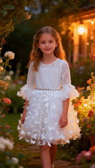 Abito da Principessa con Farfalle 3D，2-16Anni 8541 -TheOne
