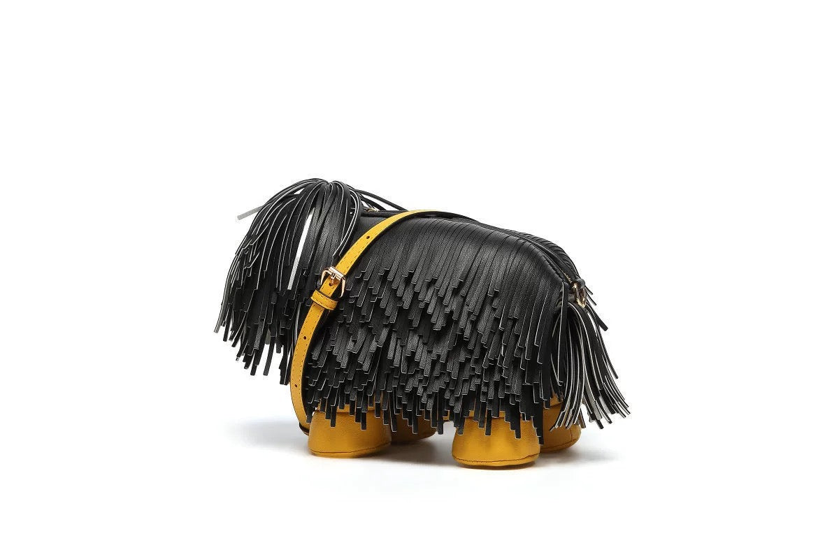 Borsa a forma di cagnolino｜Borsa a tracolla creativa e carina｜Accessorio alla moda per ragazze