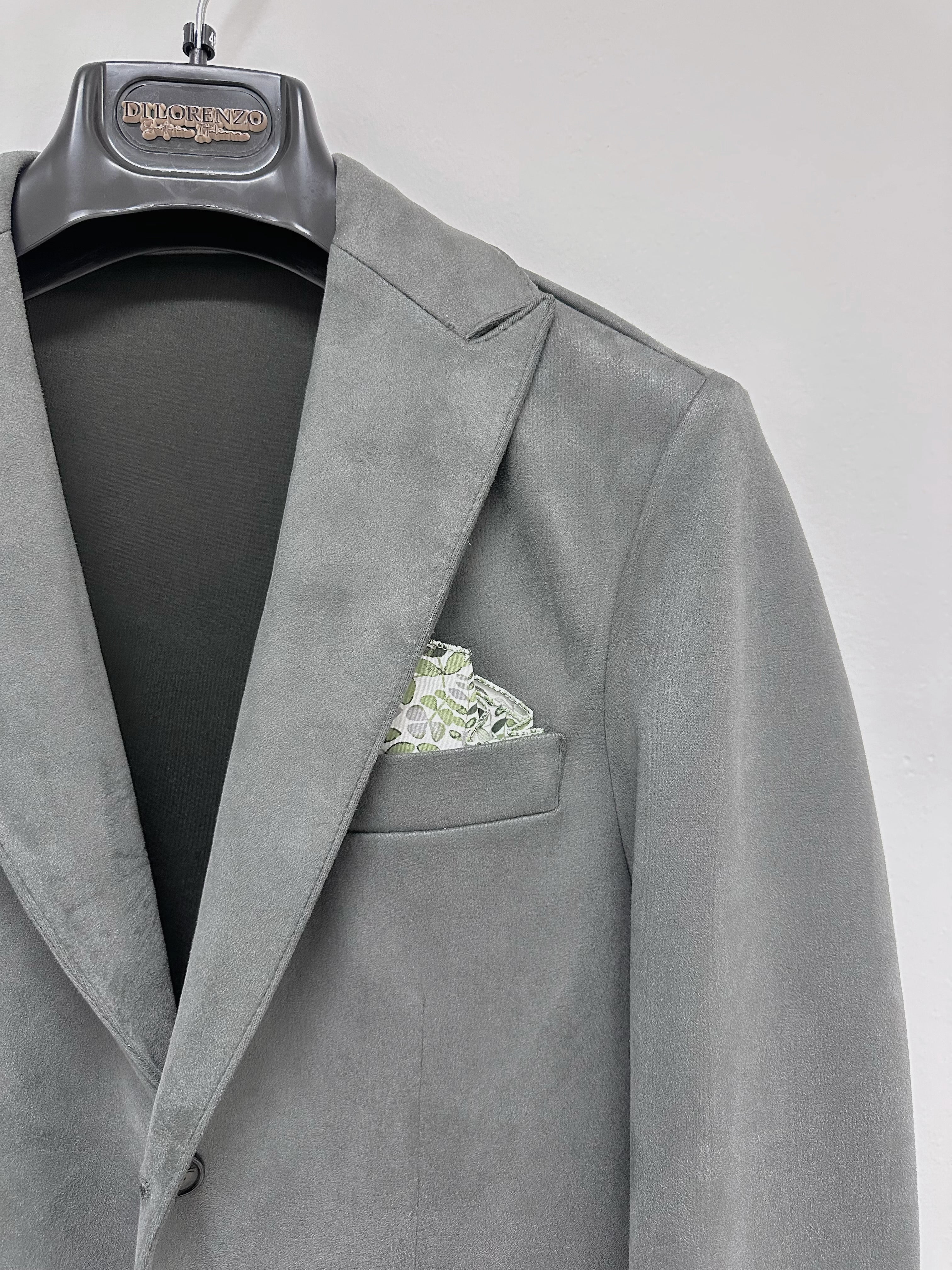 Di Lorenzo Sartoria Italiana | Giacca Destrutturata SOLE NS | Grigio Antracite | Tg. 48-58