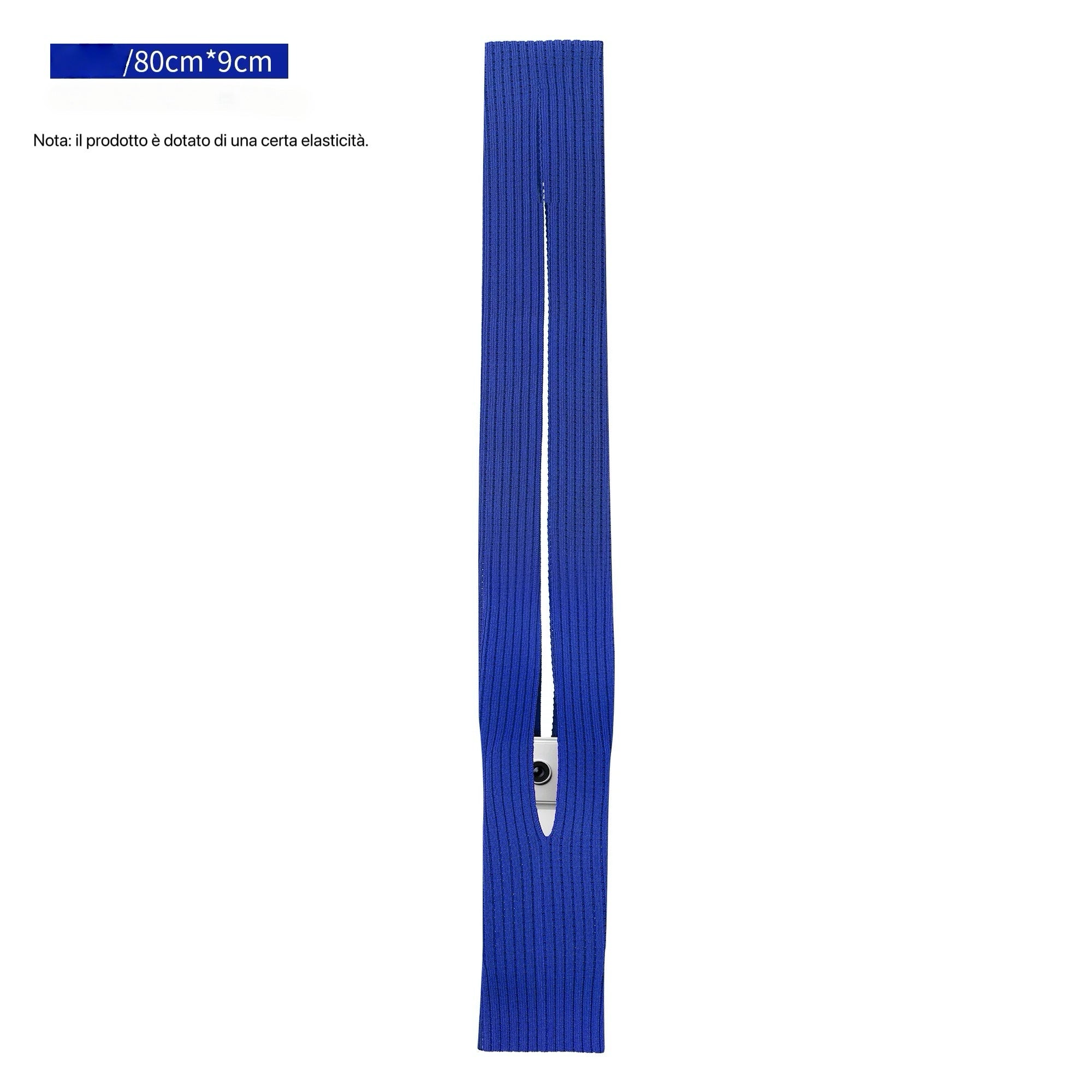 Porta Smartphone a Tracolla in Maglia | 8 Colori | 80×9 cm Blue