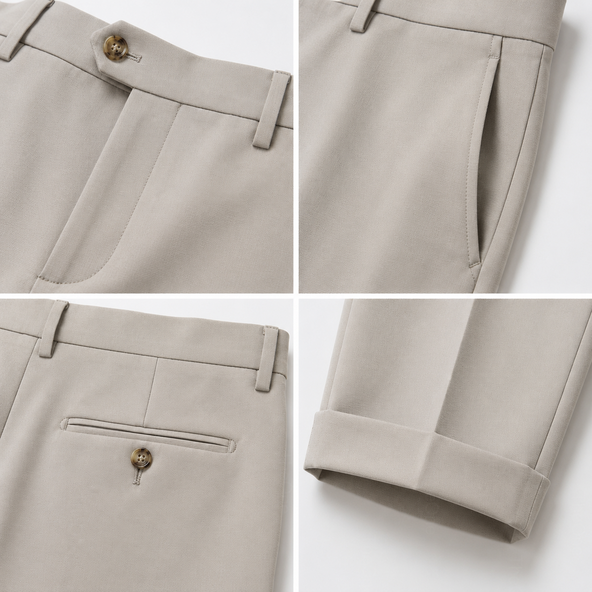 Abito Uomo Slim Fit Made in Italy 2 Pezzi – Tessuto Elasticizzato