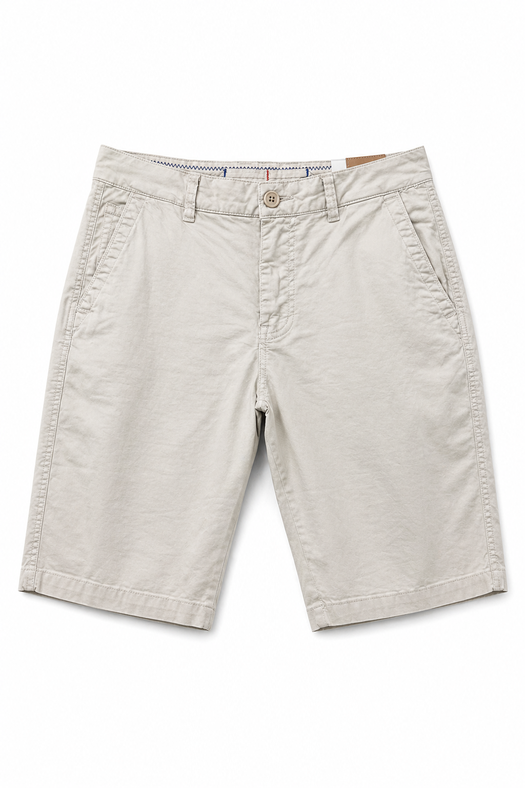 Bermuda Uomo Cotone Elasticizzato Slim Fit Turchese Estivi Casual - 7902