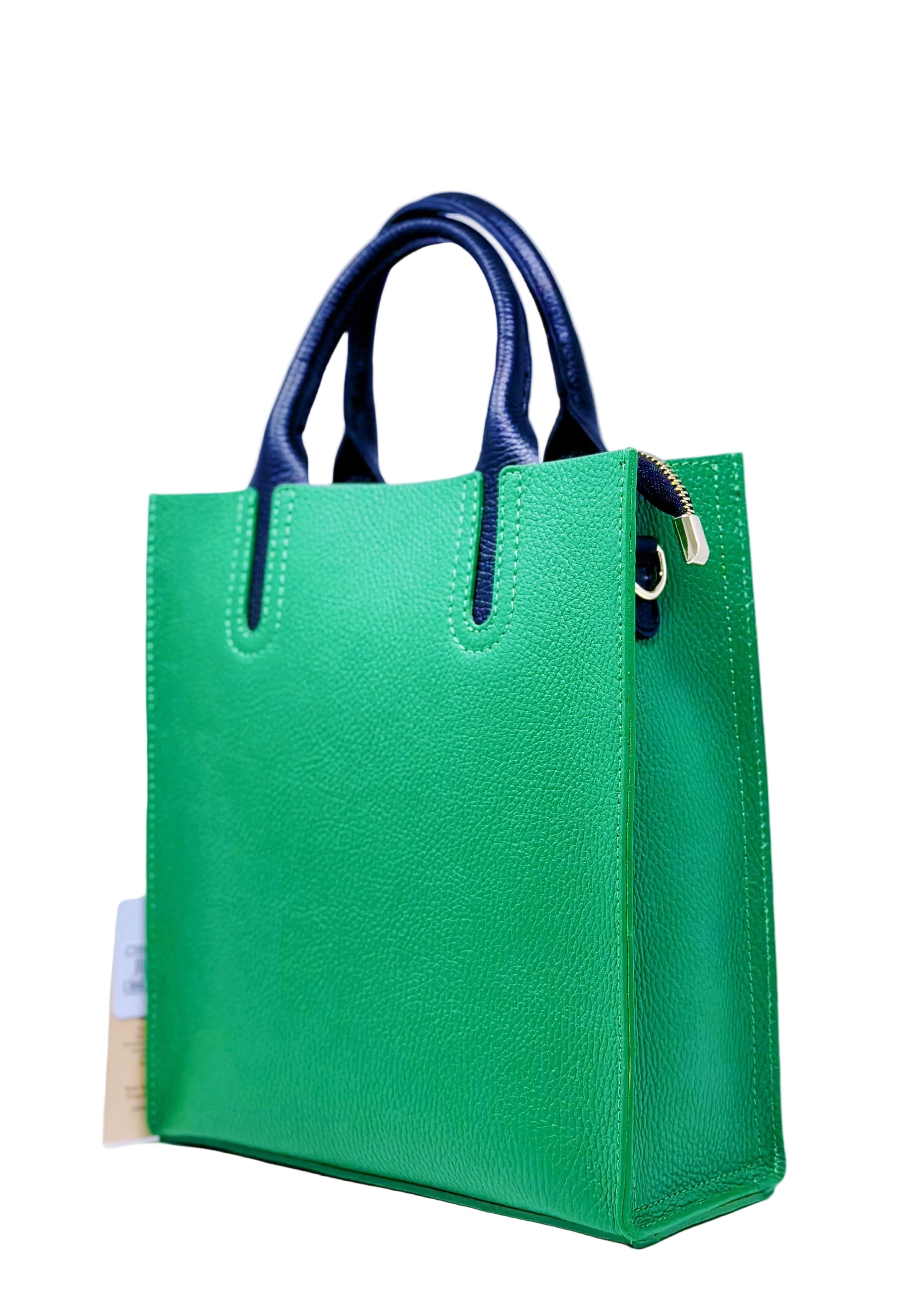 Borsa Tote Verticale in Vera Pelle 100%, Monospalla, Made in Italy – Juice