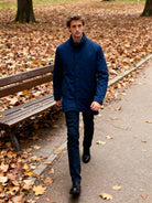 Giacca Tecnica Uomo con Imbottitura Interna Integrata – Cotton Belt Blue notte