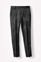 Abito da Sposo Uomo 4 Pezzi Nero 、Bianco Damascato – Giacca Collo Coreano + Gilet + Pantaloni Finitura Lucida (Effetto Raso) + Cravatta | Slim Fit Drop 6