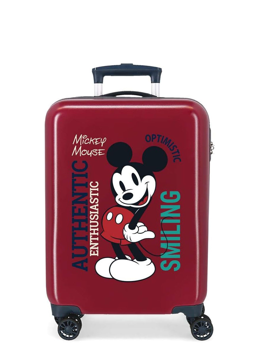 Valigia Cabina Disney Mickey Mouse Original – ABS 34L, 4 Doppie Ruote | Disney