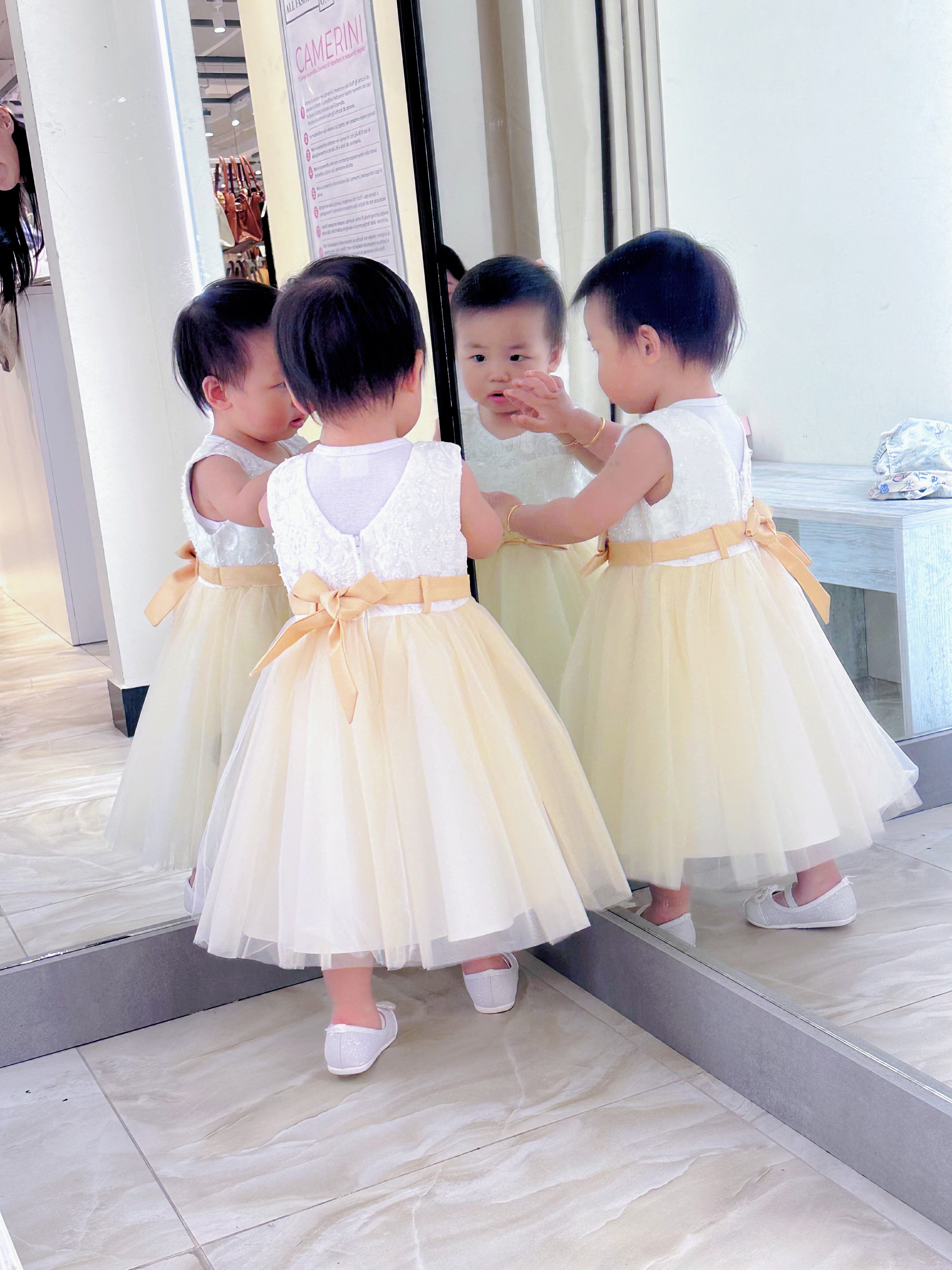 Vestito da Cerimonia per Bambina (3M–23M) | Abito da Principessa in Tulle