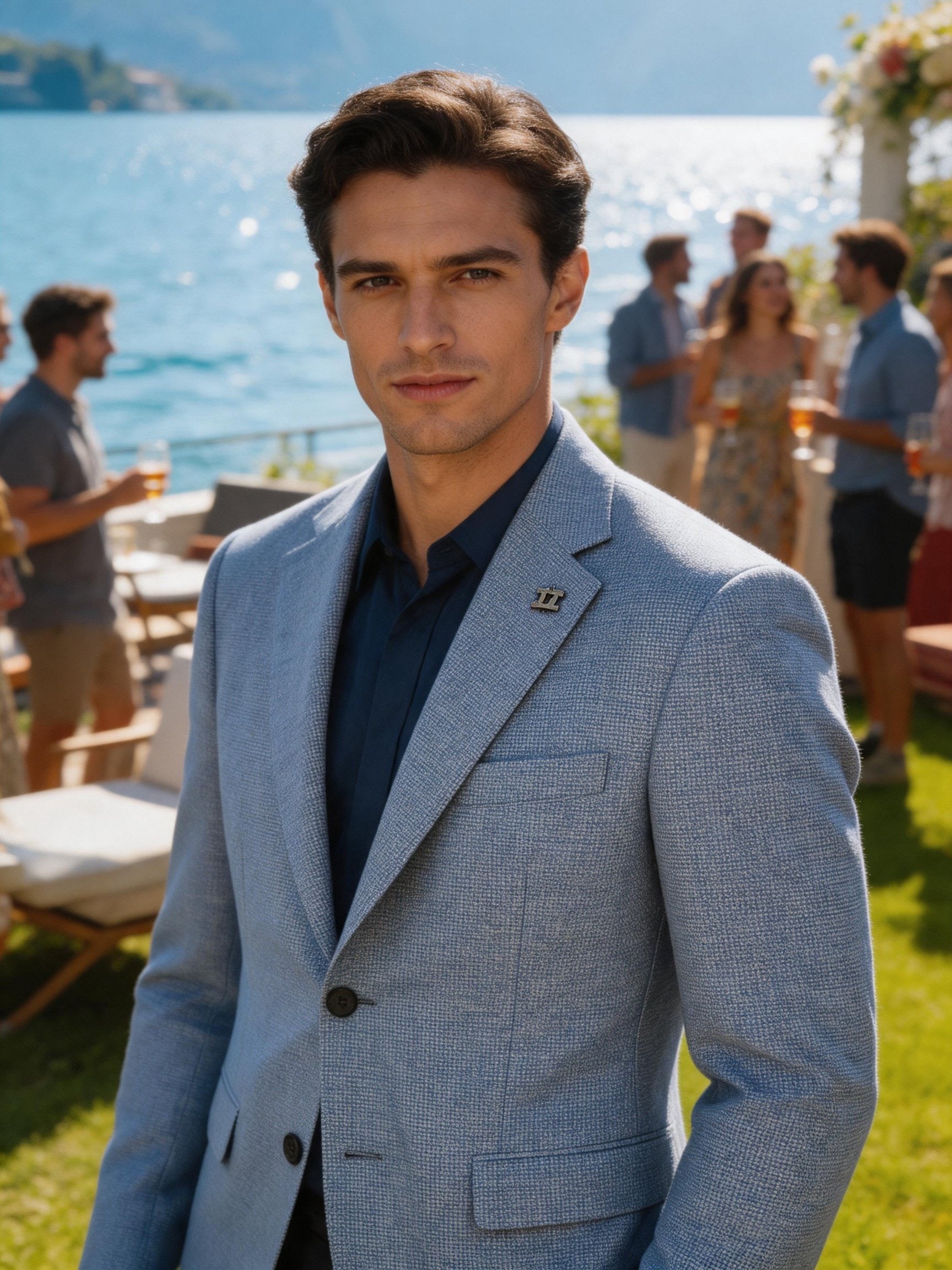 Giacca da Uomo Casual – Misto Cotone e Lino