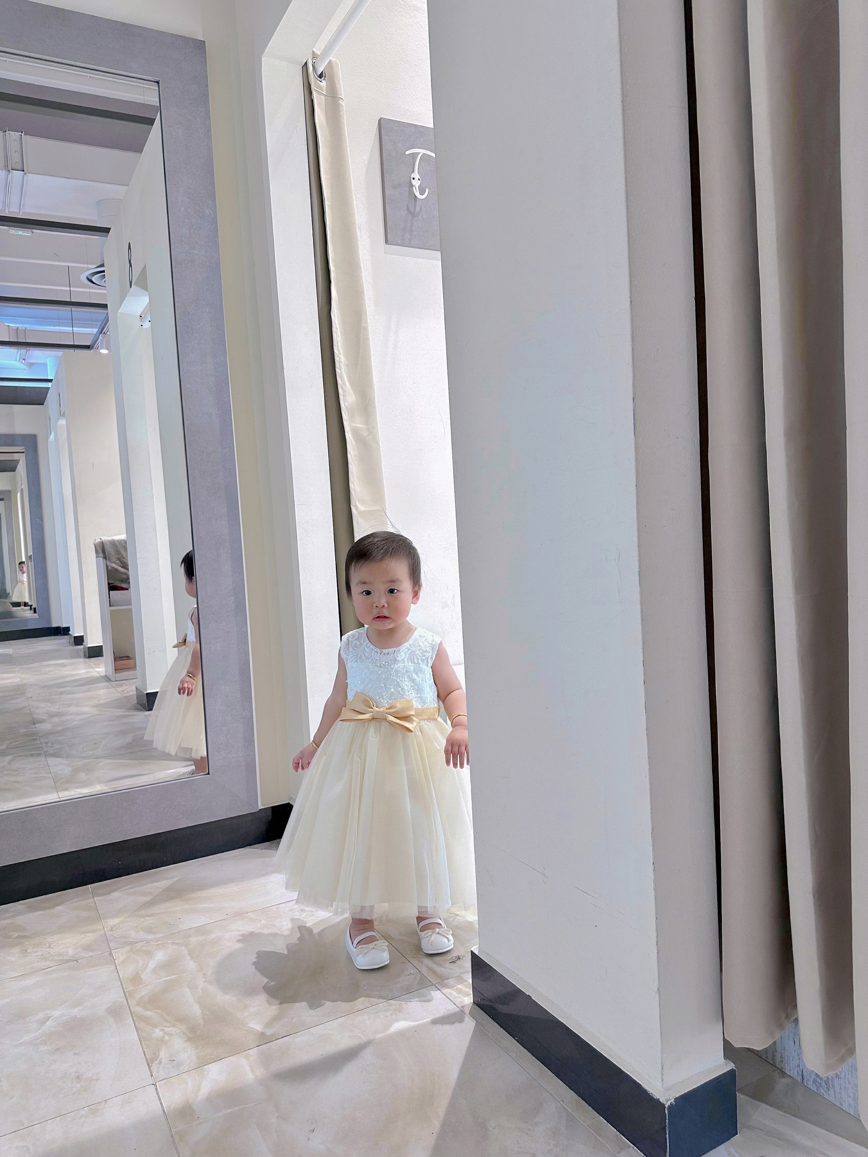 Vestito da Cerimonia per Bambina (3M–23M) | Abito da Principessa in Tulle