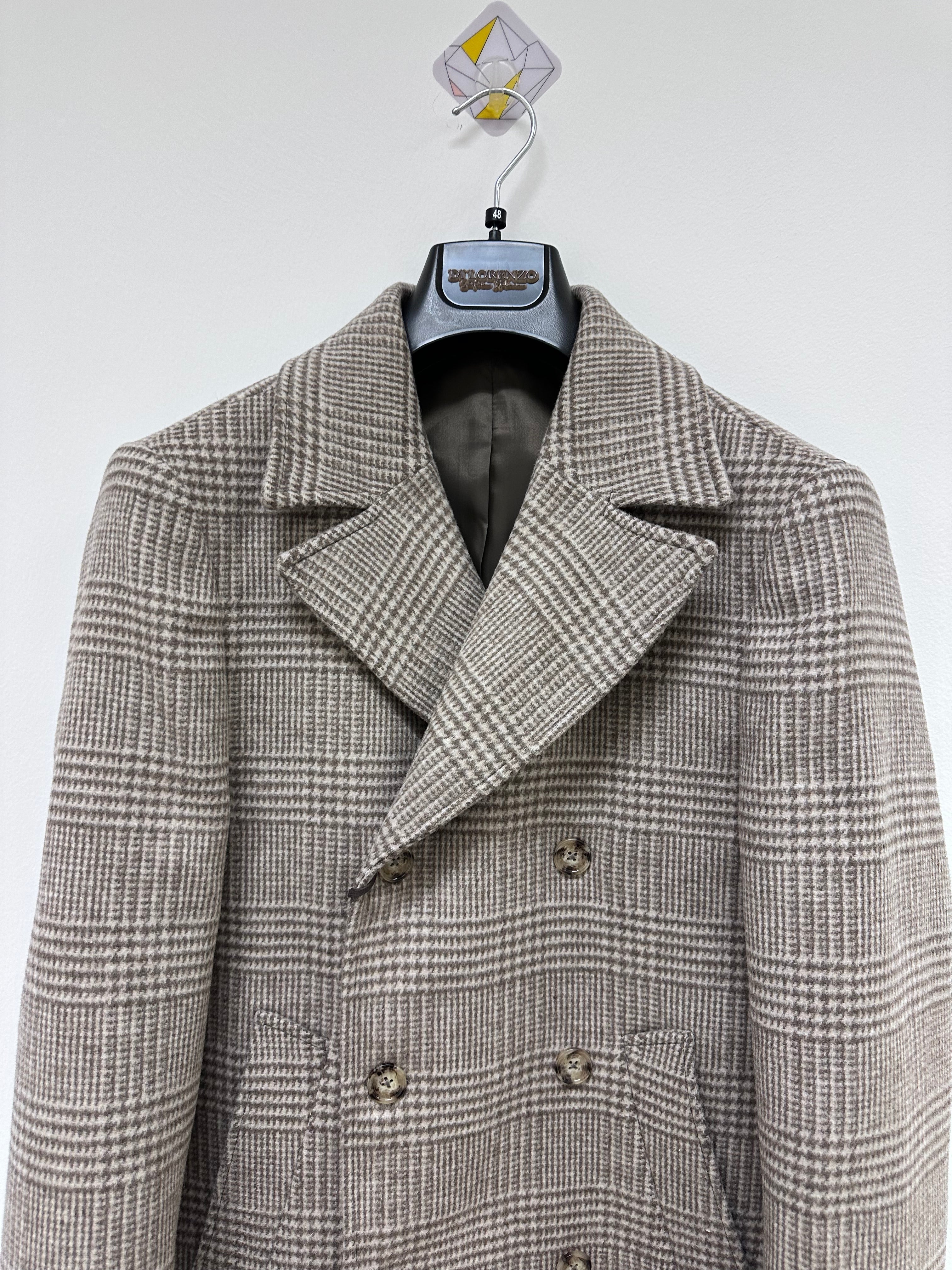 Cappotto Doppiopetto Principe di Galles – Eleganza Italiana T214