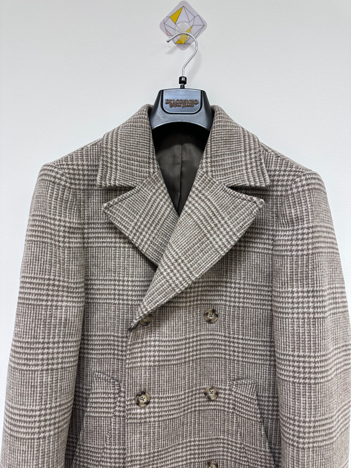 Cappotto Doppiopetto Principe di Galles – Eleganza Italiana T214