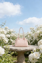 Borsa Donna Intrecciata Elegante 24.5cm – Mini Shopper con Tracolla | Stile Italiano Chic 9450