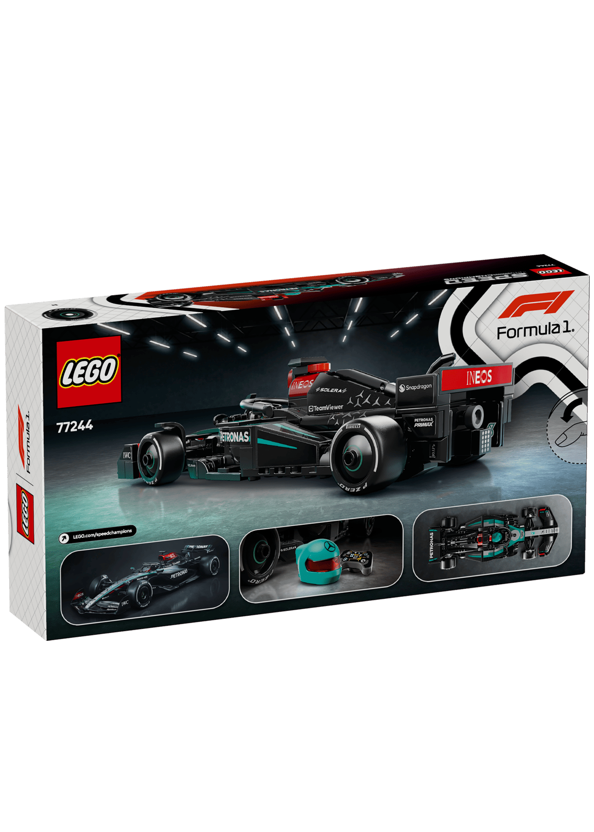 Lego auto da corsa mercedes-amg f1 w15