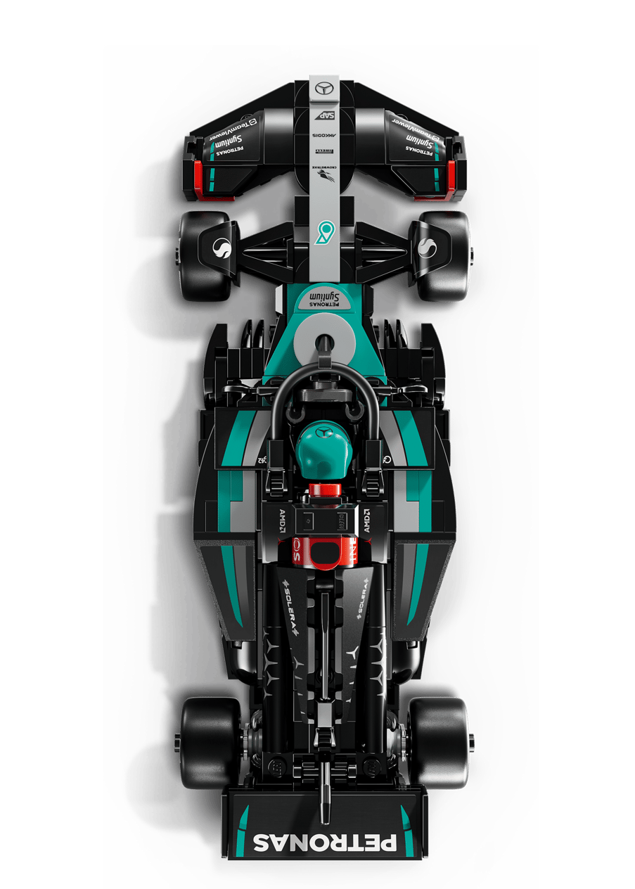Lego auto da corsa mercedes-amg f1 w15