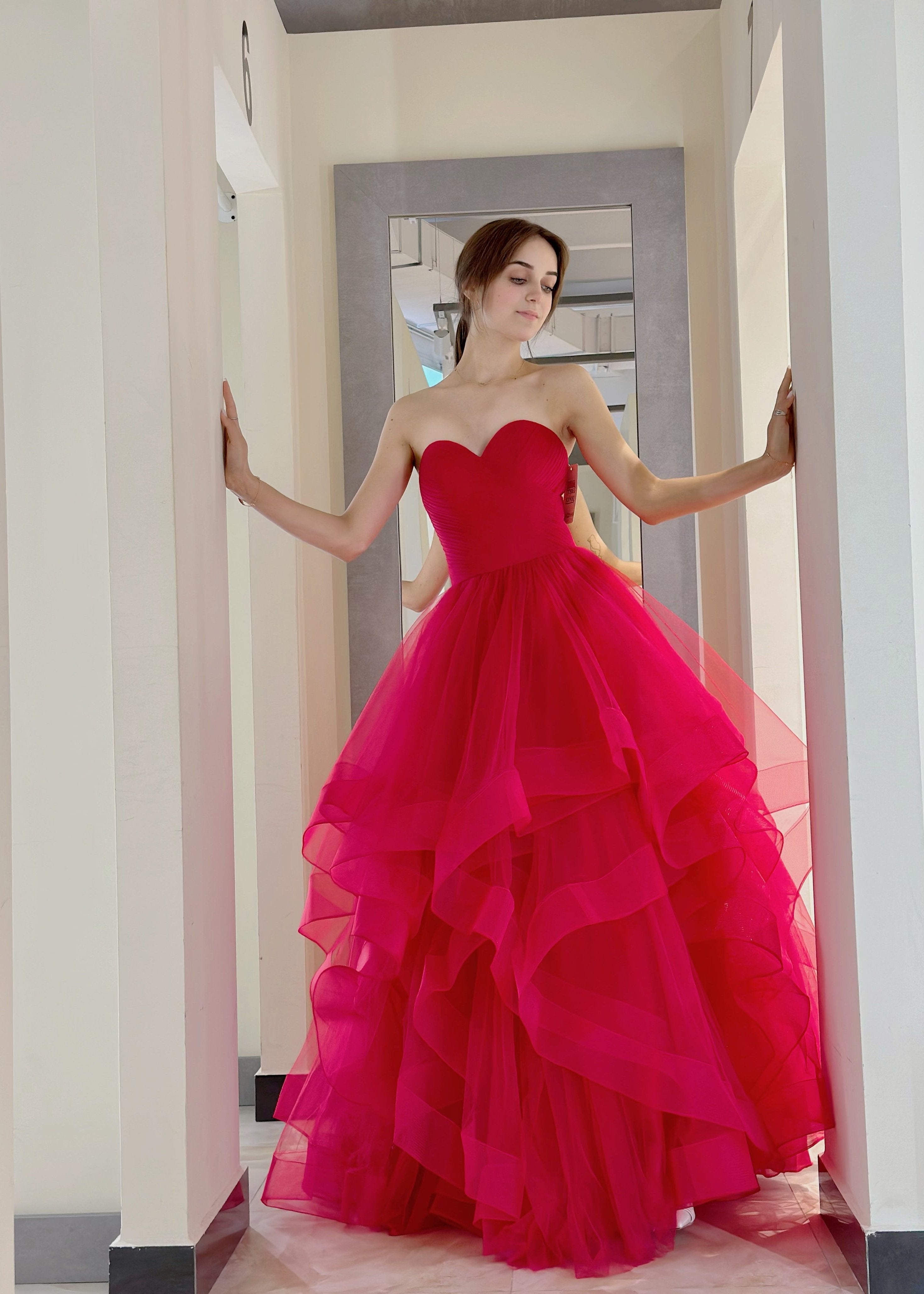 Sirena Abito Da Sposa Rosso Abito Da Sposa Rosso 2019 Abiti Da