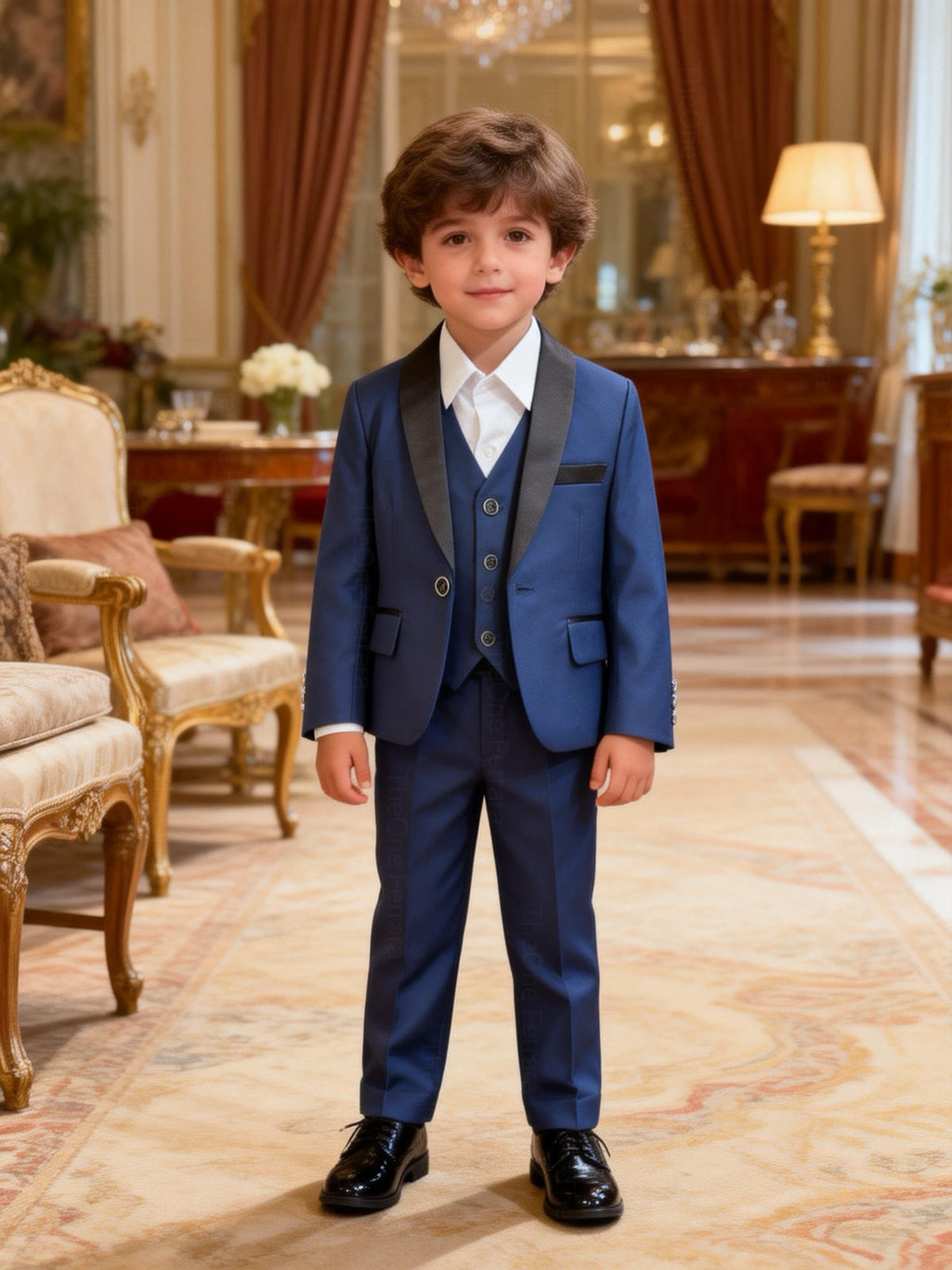 Elegante Completo Cerimonia 5 Pezzi per Bambini 1‑16 Anni – A17-TheOne Ferrara