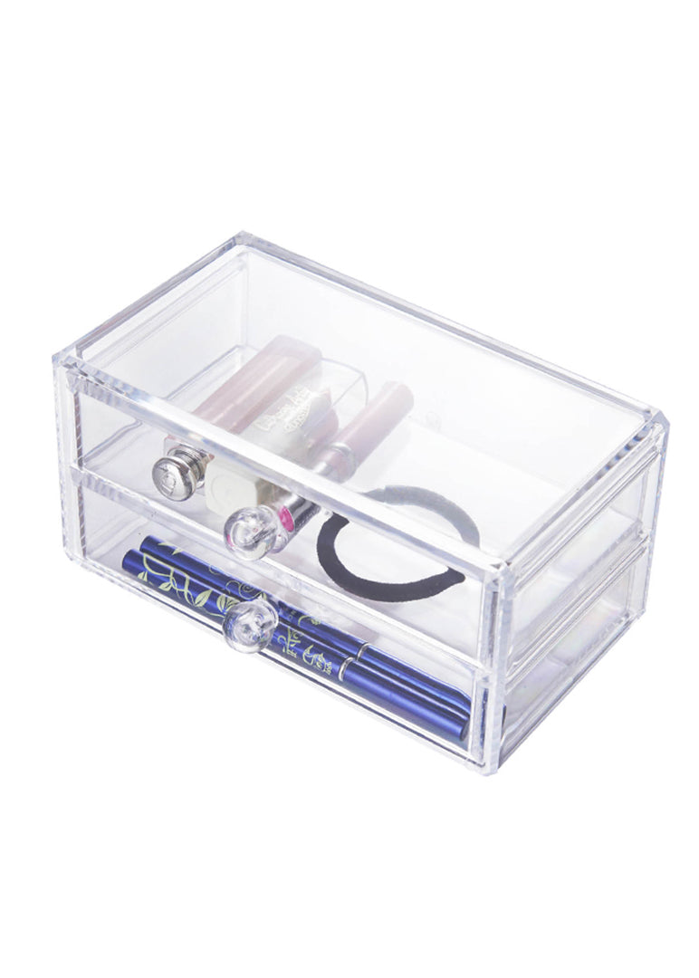 Porta Cosmetici 2 Cassetti | Organizer Trucco con Cassetti