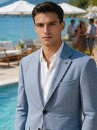 Giacca da Uomo Casual – Misto Cotone e Lino