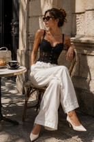Corsetto in Pizzo da Donna con Coppe e Ferretto – Elegante Bustier Push Up 70080