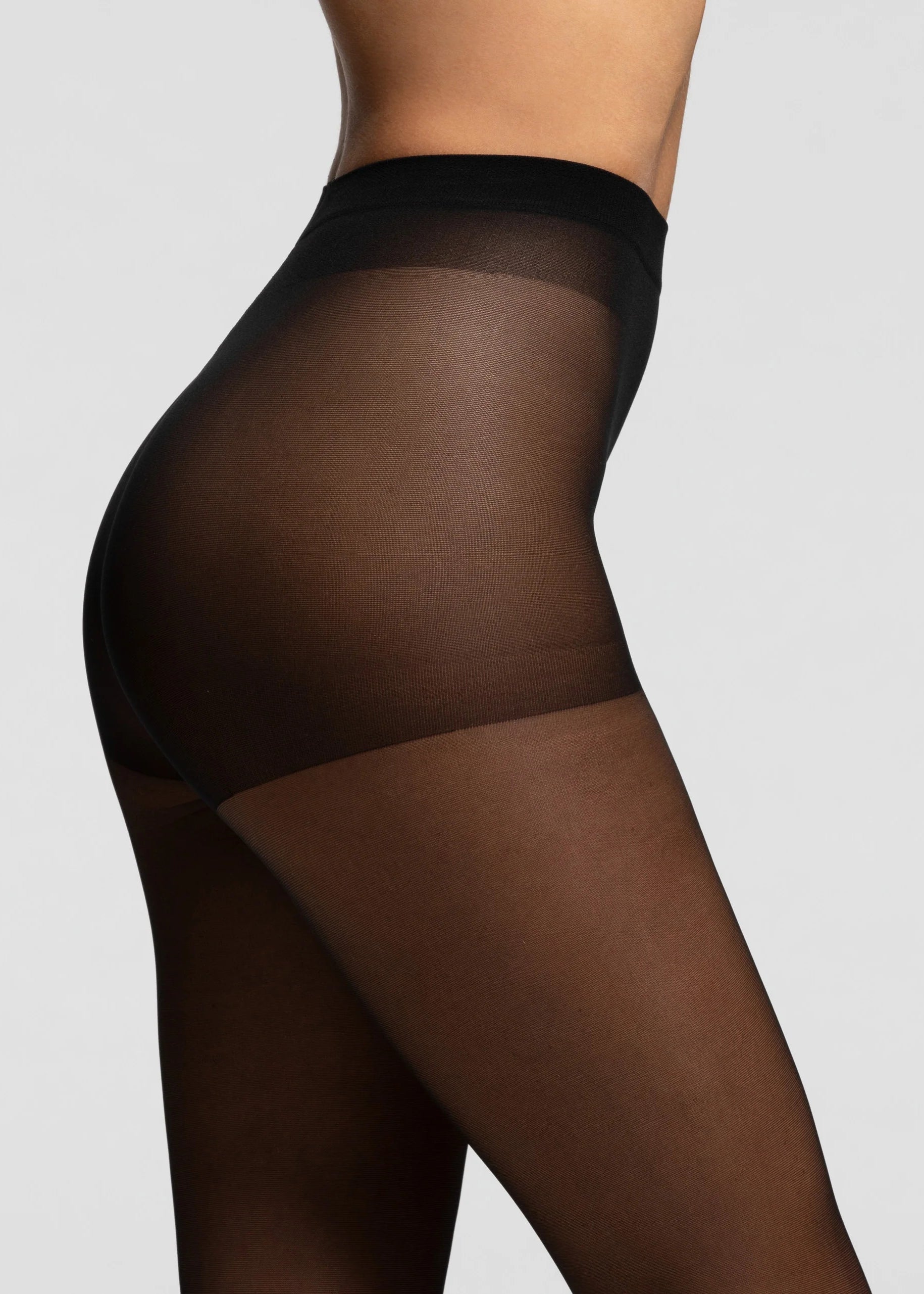 Collant 20 Denari Trasparenti Pompea Vani – Leggeri, Eleganti e Confortevoli Nero