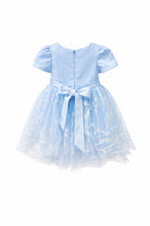 Vestito azzurro principessa bambina 3M–36M Cerimonia, Festa, Compleanno, Damigella。tiktok