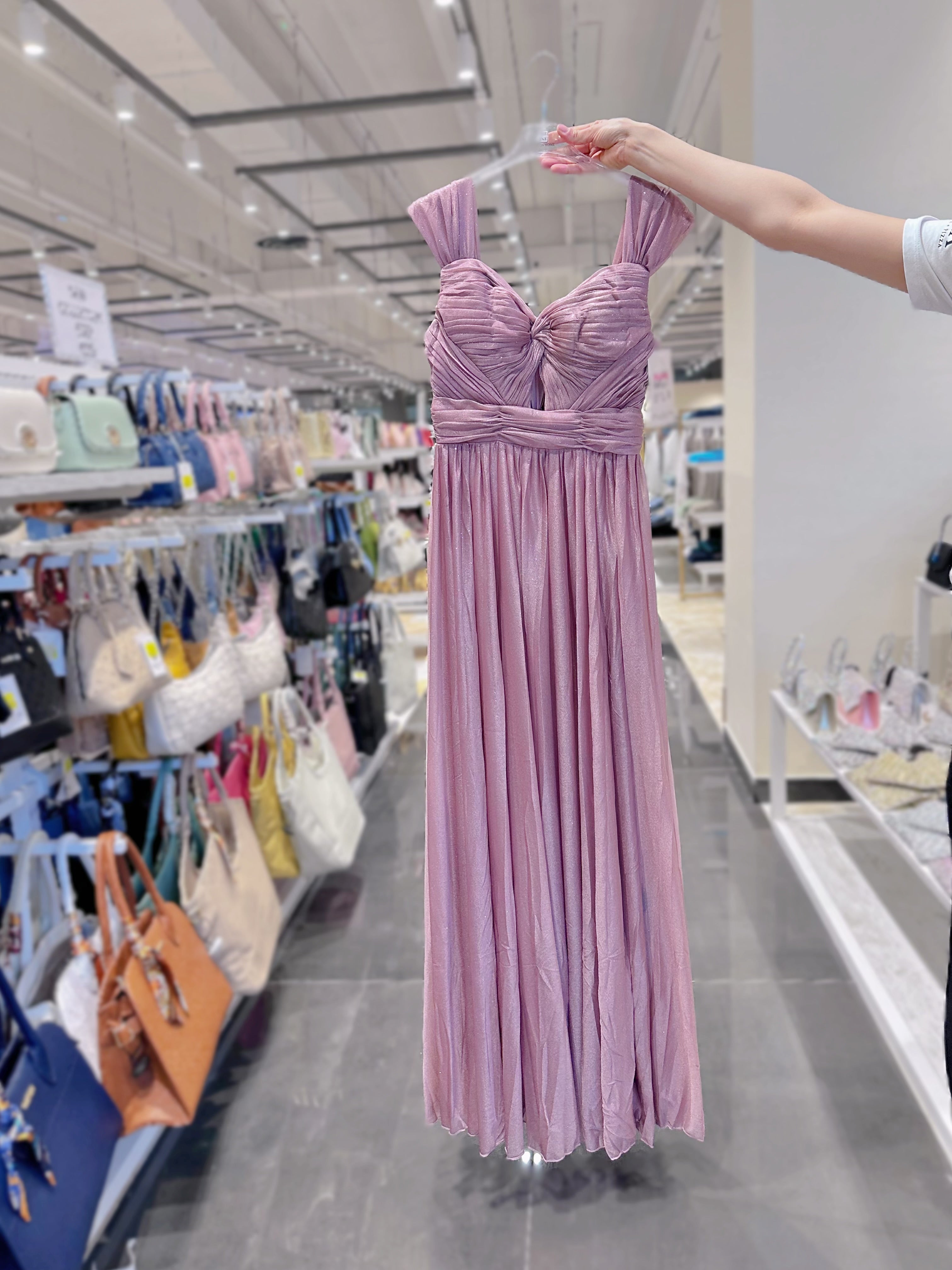 Cerimonia senza manica Lavender Pink
