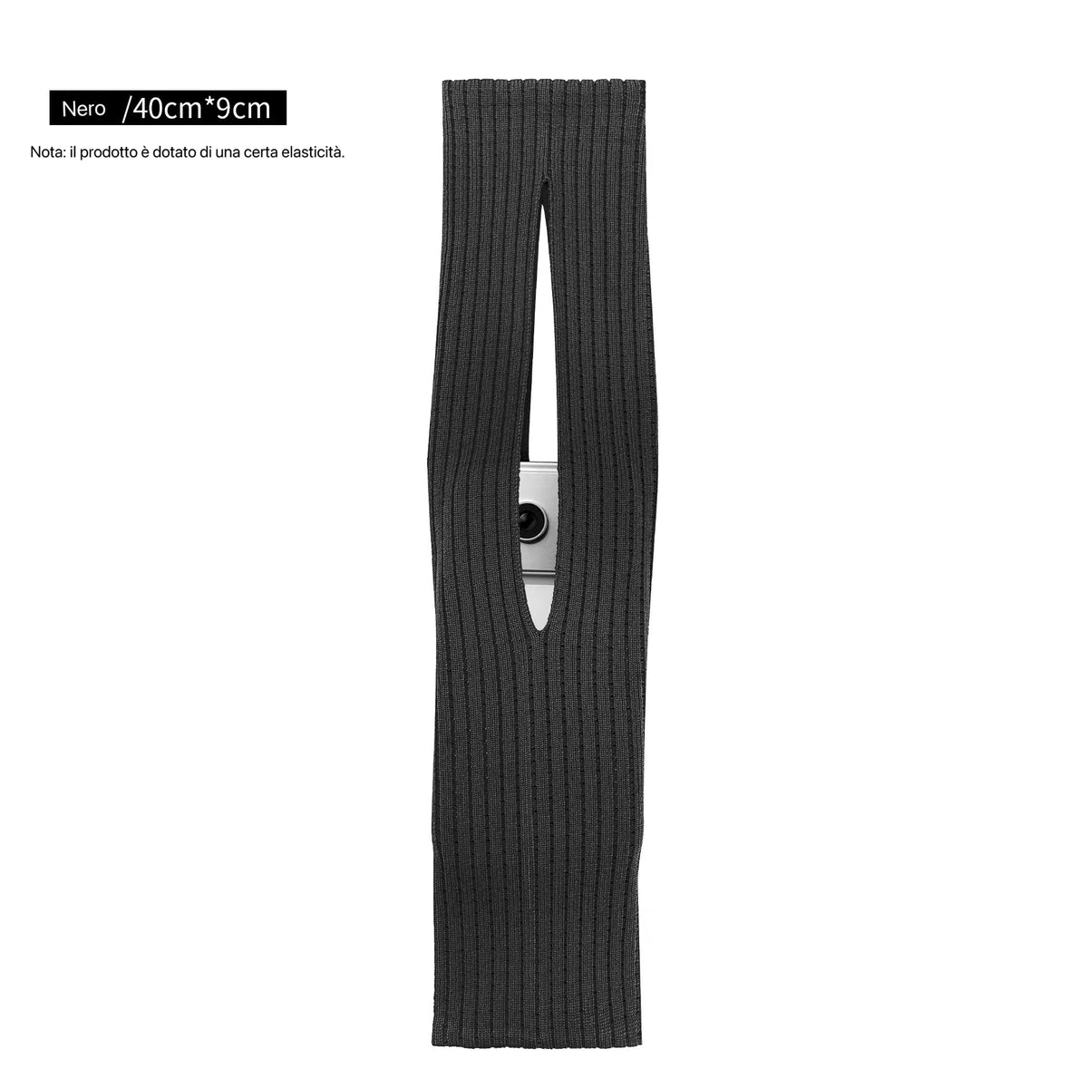 Porta Smartphone da Braccio in Maglia | 8 Colori | 40×9 cm Nero 40cm*9cm