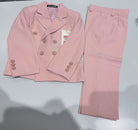 Completo Cerimonia Bambino in Stile Sartoriale – Abito Elegante Rosa 218
