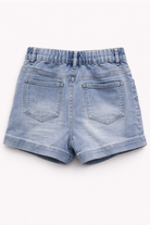 Gonna Pantaloncino Donna – Denim Vita Alta Design Incrociato 5076