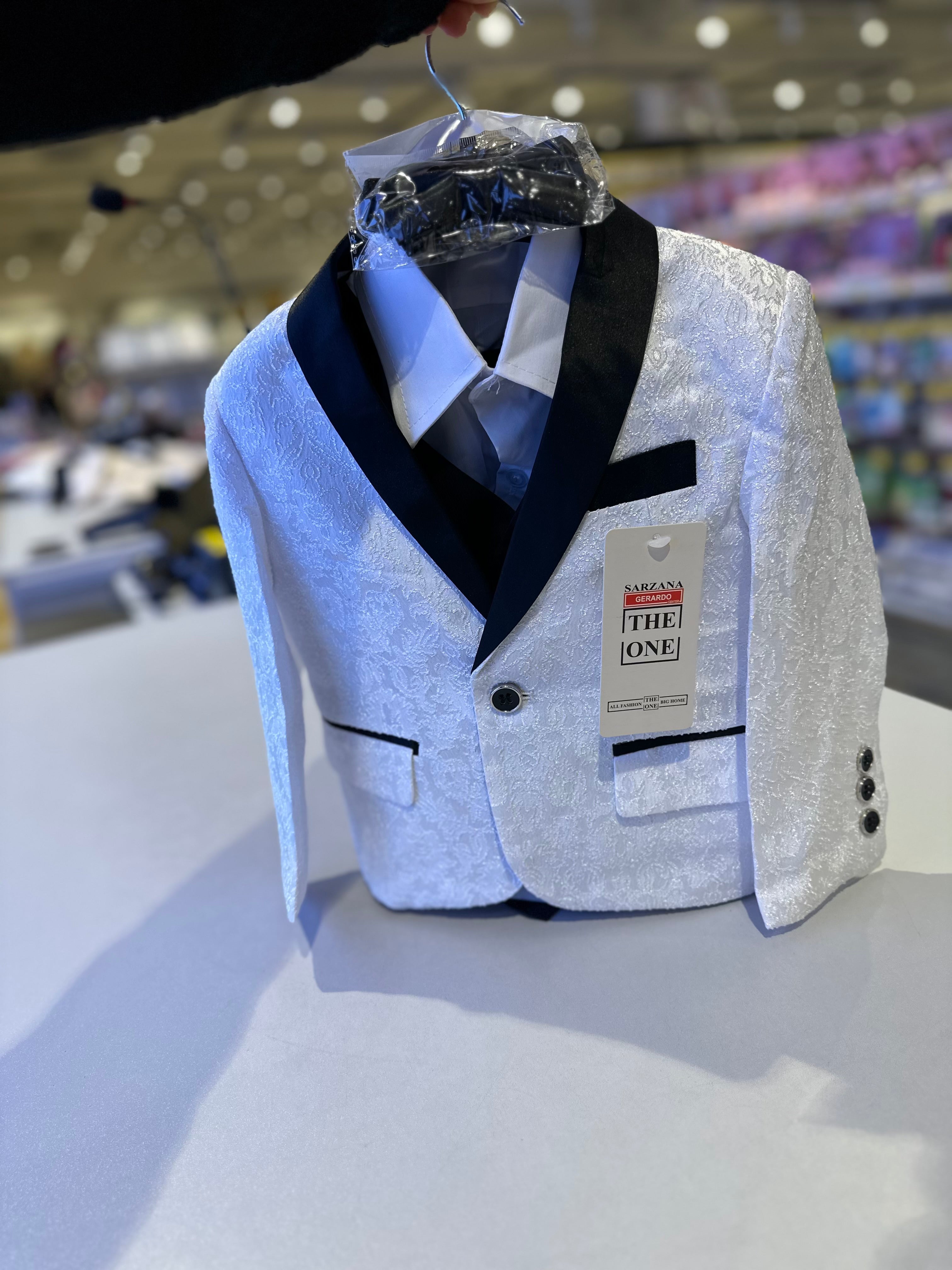 Completo elegante per bambino 5 pezzi – 1-16 anni