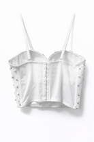 Top Bustier con Strass – Corsetto Donna Sexy Elegante con Coppe 26299