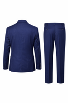 Abito Uomo Doppiopetto Blu Navy 2 Pezzi (Giacca + Pantaloni) con Bottoni Dorati | Cerimonia Business | Taglie 44–60 | ZLS10018