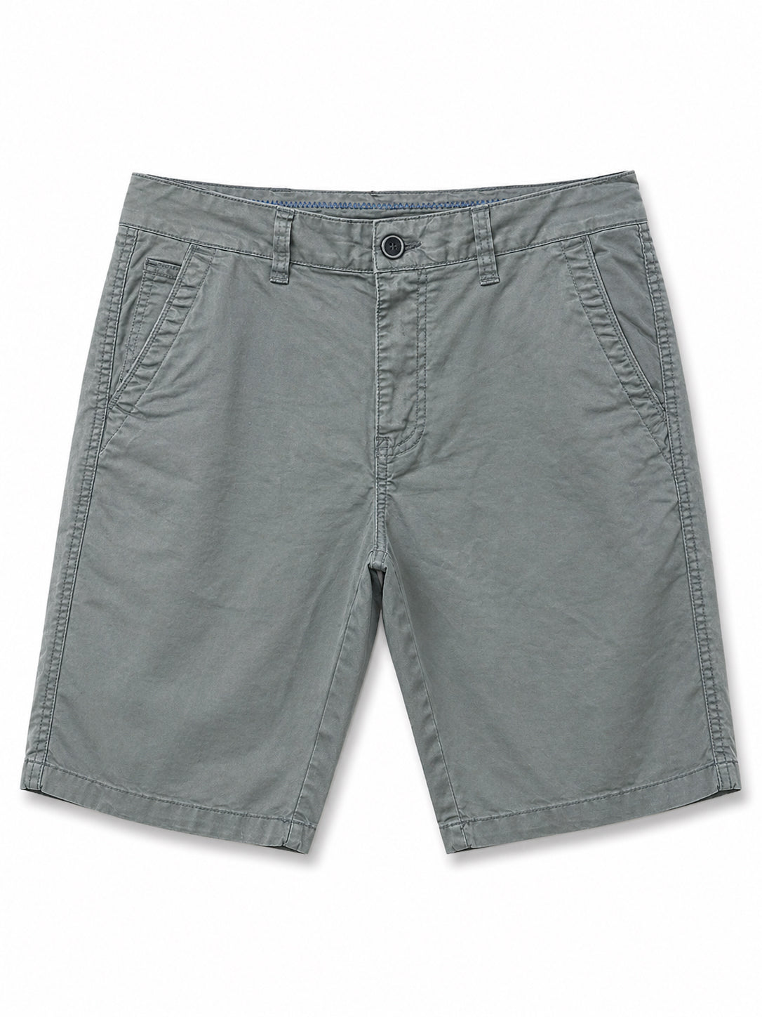 Bermuda Uomo Cotone Elasticizzato Slim Fit Turchese Estivi Casual - 7902