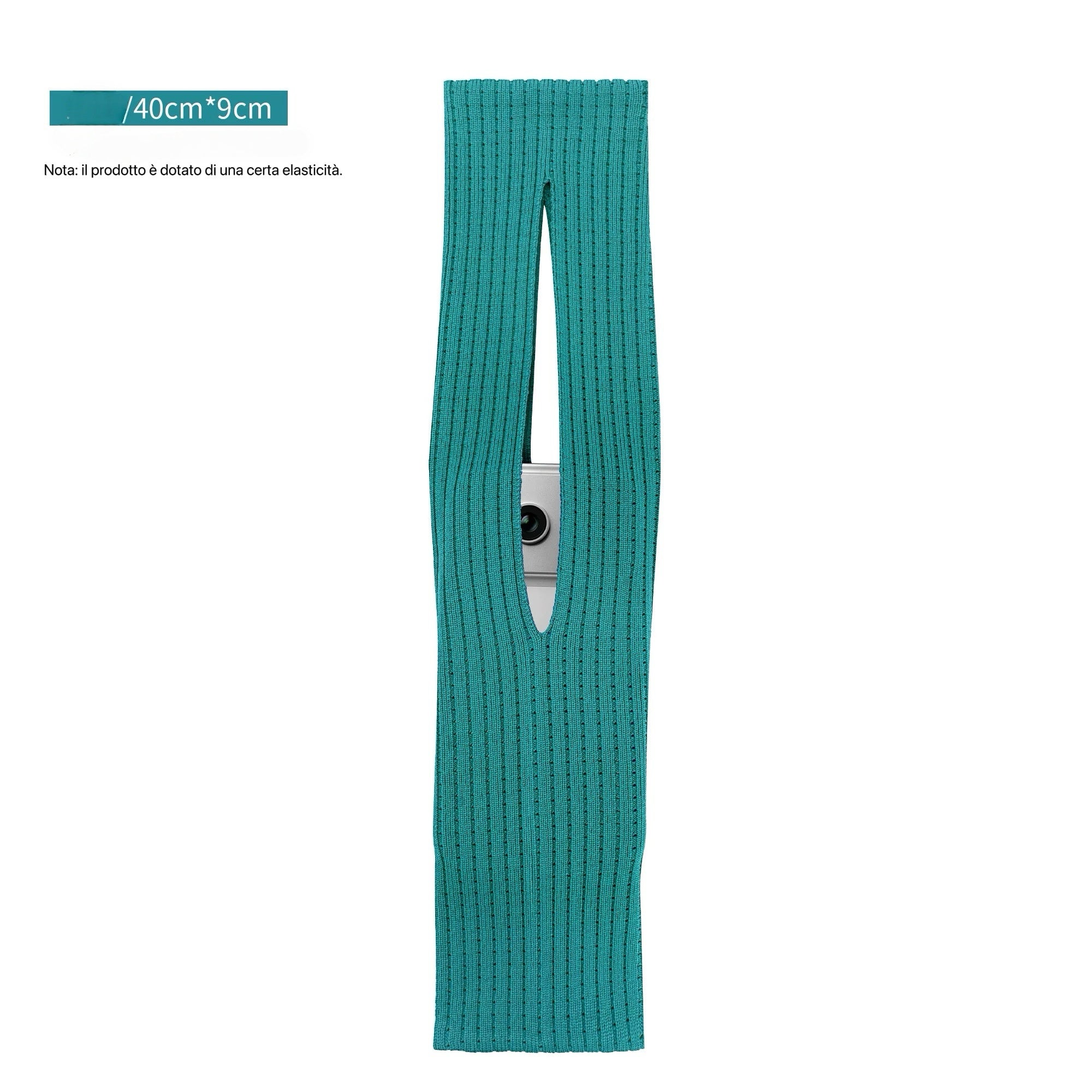 Porta Smartphone da Braccio in Maglia | 8 Colori | 40×9 cm Verde 40cm*9cm