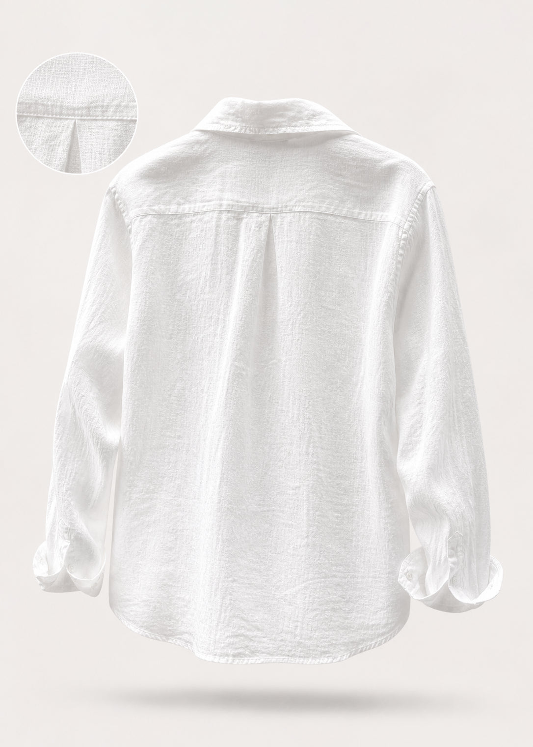 Camicia Uomo 100% Lino Naturale Made in Italy | Traspirante ed Elegante per l’Estate S-3XL
