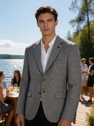 Giacca da Uomo Casual – Misto Cotone e Lino