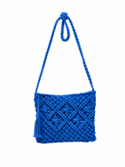 Borsa Macramè Donna Estate 2026 | Borsa Tracolla Intrecciata Boho Chic con Cerniera 202457