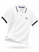 Polo Uomo 100% Cotone Made in Italy – Regular Fit, Manica Corta, Primavera Estate Bianco