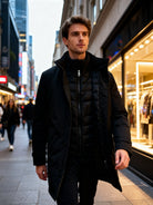 Giacca Tecnica Uomo con Imbottitura Interna Integrata – Cotton Belt Nero