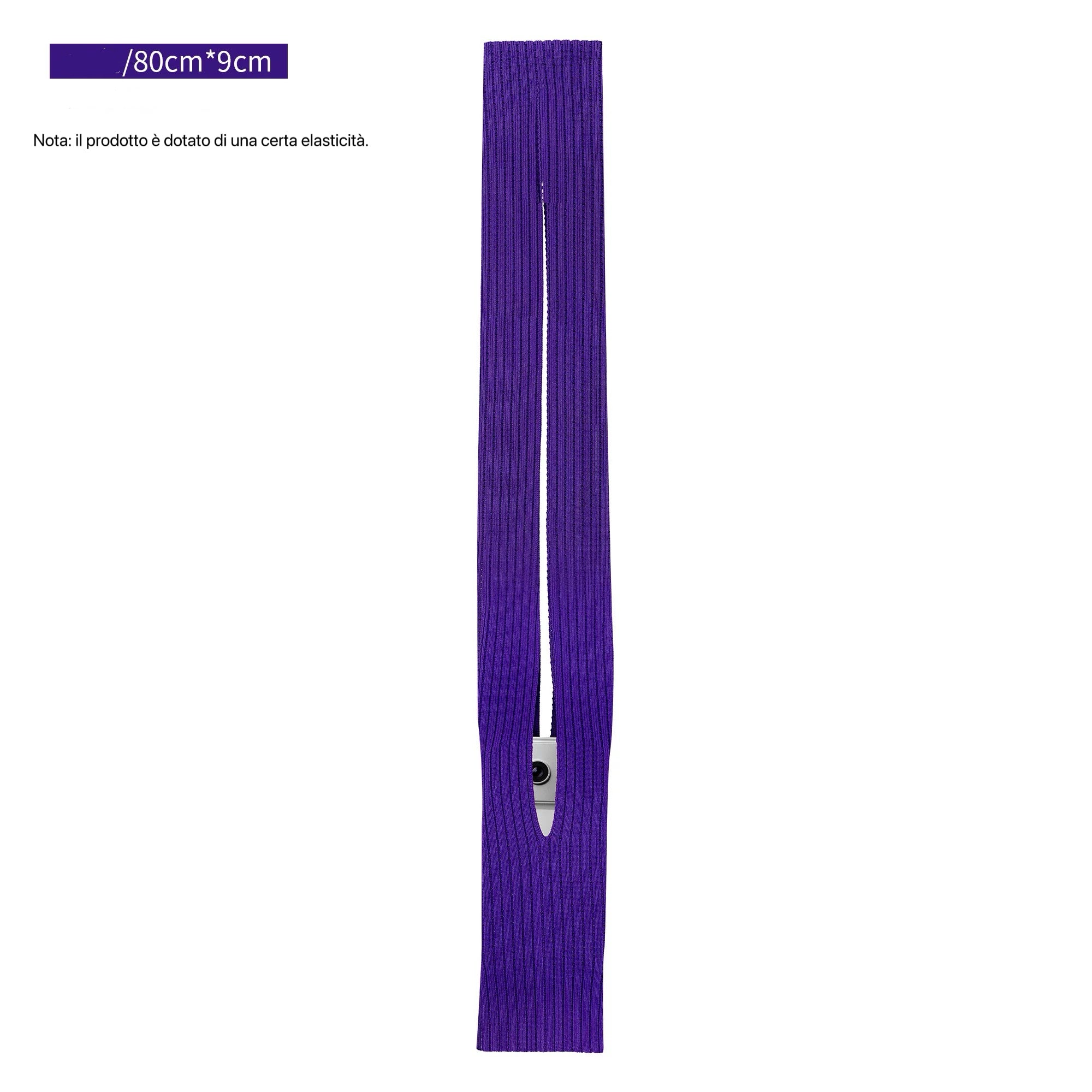 Porta Smartphone a Tracolla in Maglia | 8 Colori | 80×9 cm Viola