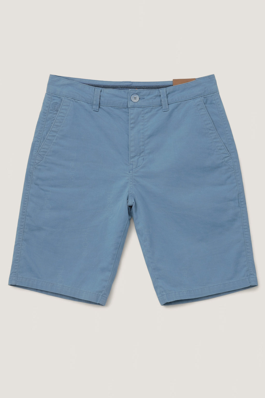 Bermuda Uomo Cotone Elasticizzato Slim Fit Turchese Estivi Casual - 7902