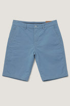Bermuda Uomo Cotone Elasticizzato Slim Fit Turchese Estivi Casual - 7902