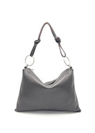 Borsa a Tracolla Piatta da Donna in Vera Pelle, 2 Tracolle Removibili, Made in Italy – art. 112586