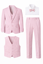 Completo Elegante Bambino Abito Cerimonia Matrimonio 5 Pezzi 1–16 Anni