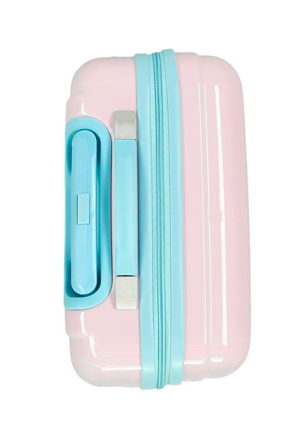 Valigia Cabina Unicorno Enso Magic – ABS Rosa 34L, 4 Doppie Ruote, Lucchetto