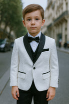 Completo elegante per bambino 5 pezzi – 1-16 anni 5 Anni Bianco 80%Poliestere 20%Cottone
