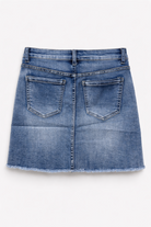 Gonna Jeans Donna Corta – Denim con Strass Vita Alta Casual Chic 6202