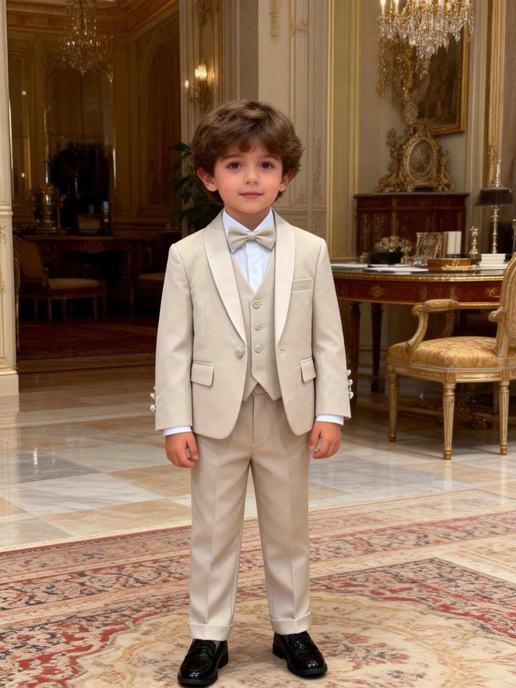 Elegante Completo Cerimonia 5 Pezzi per Bambini 1‑16 Anni – A17-TheOne Ferrara