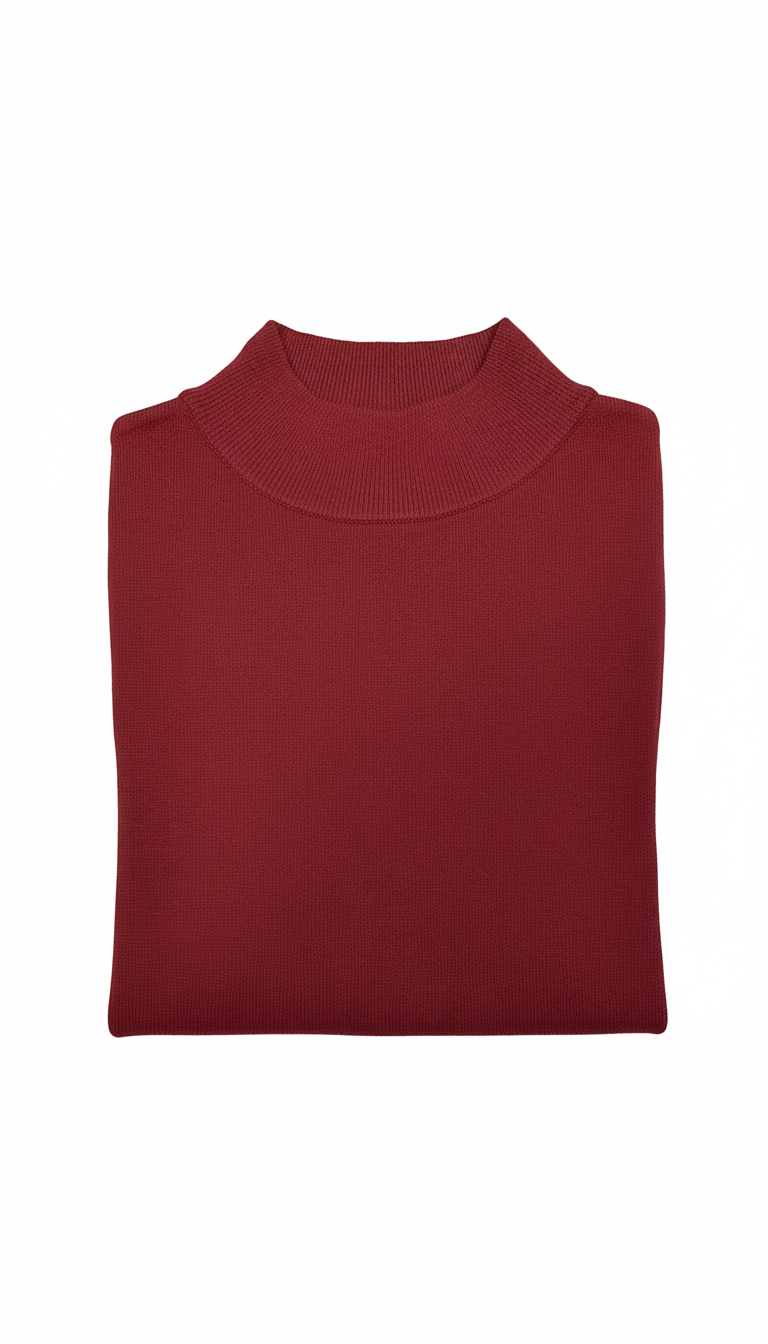 Maglione Uomo Collo Alto - Dolcevita Merino Autunno Inverno ct-008